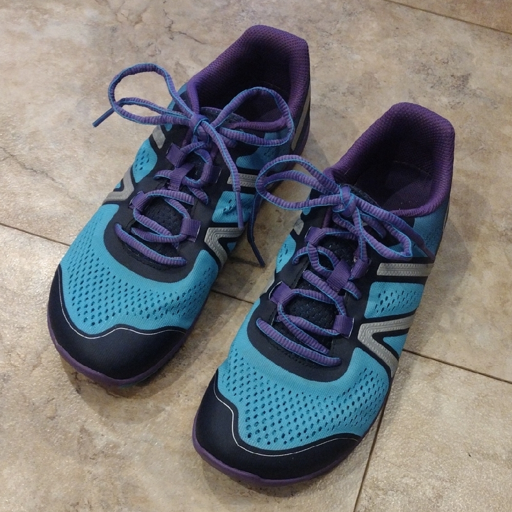 Women's Teal and Purple Athletic Shoes